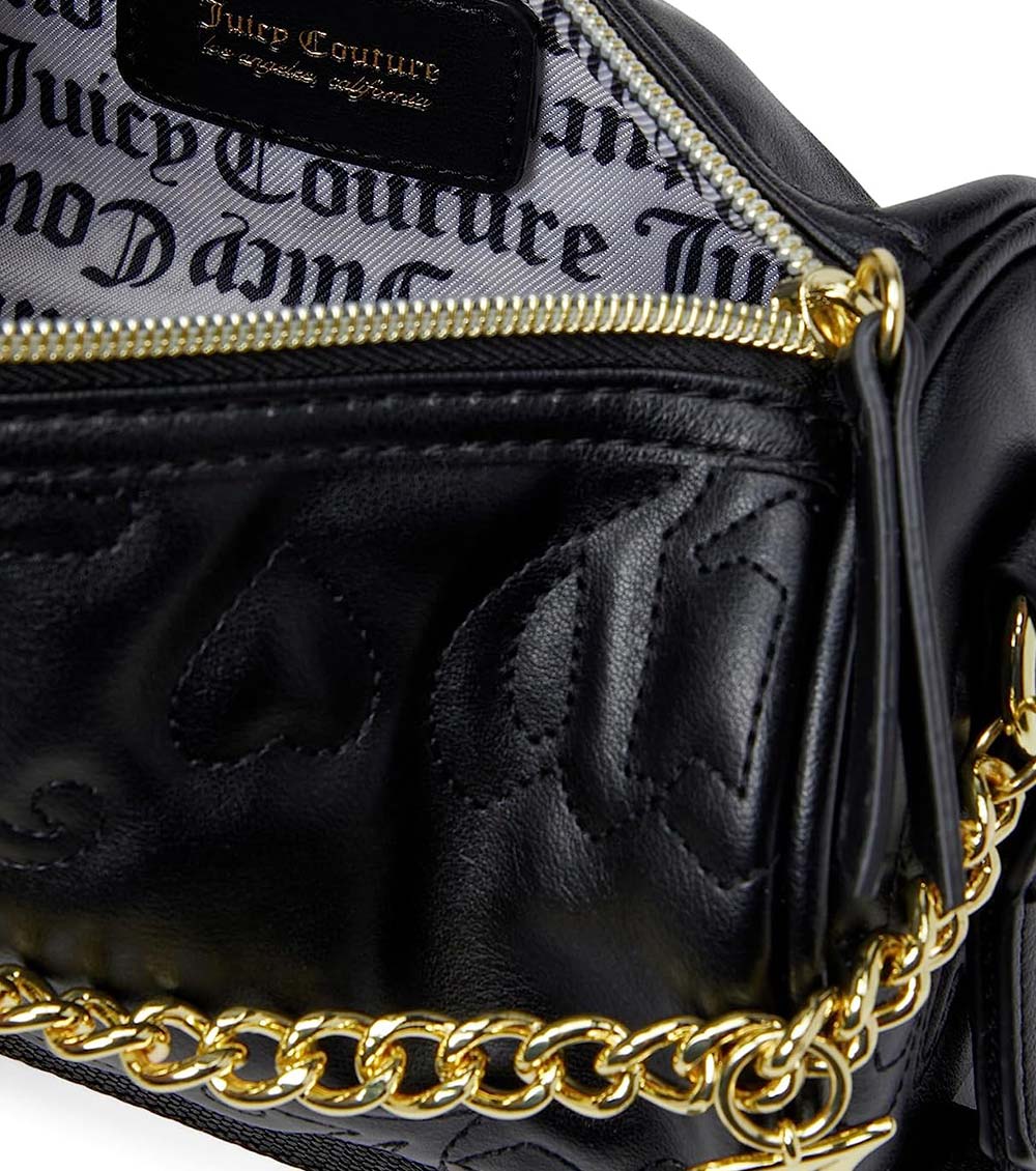 Juicy Couture Black Puff Roll Small Crossbody Bag for Women Online