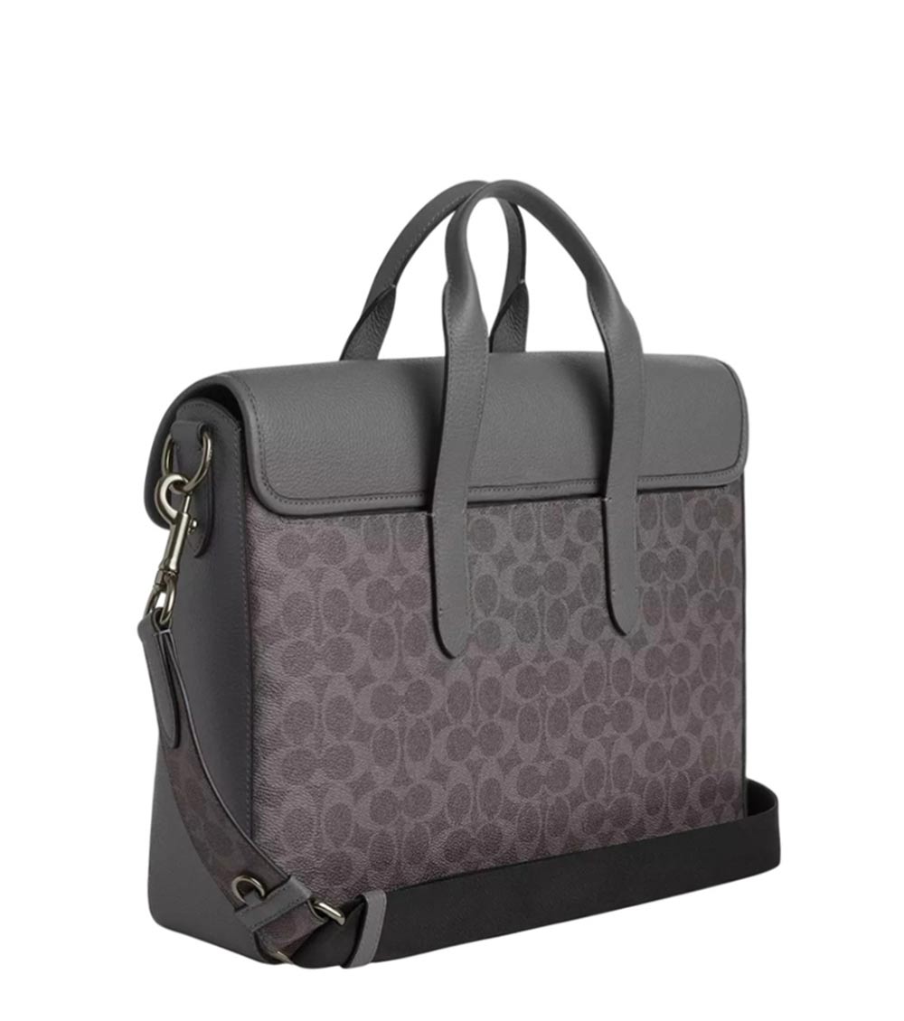 未使用・訳あり COACH F70375 Briefcase Bag ビジネス Coach Grey Sullivan Large Briefcase Bag for Men Online India at
