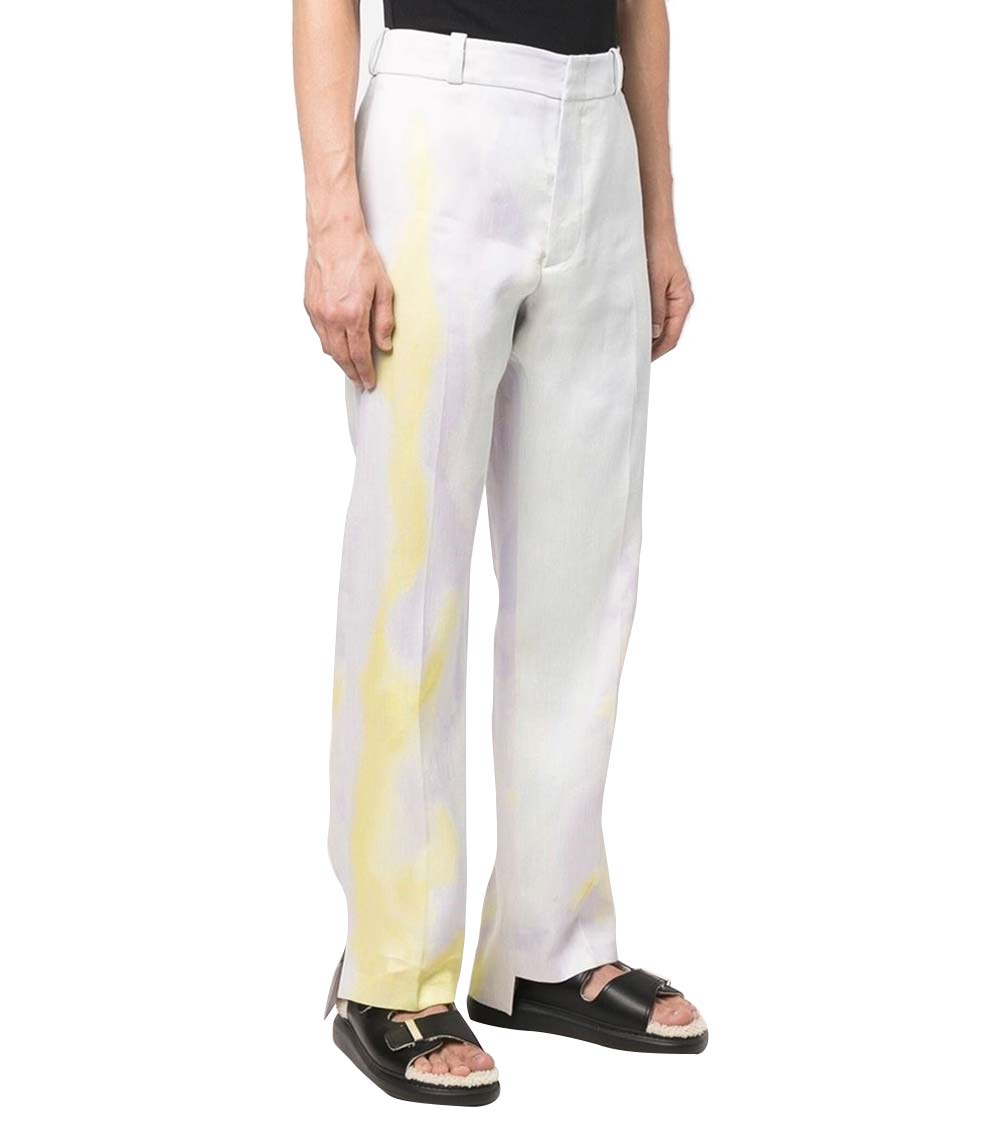 Buy Maroon Ikat Cotton Pants for Women  Darzaania by CraftsandLooms   CraftsandLoomscom