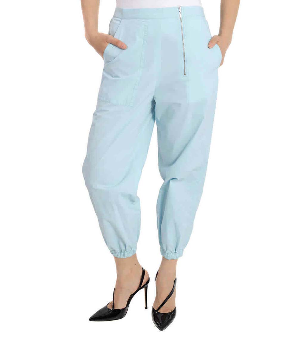 Buy ZIP IT UP NAVY FLARED TROUSERS for Women Online in India