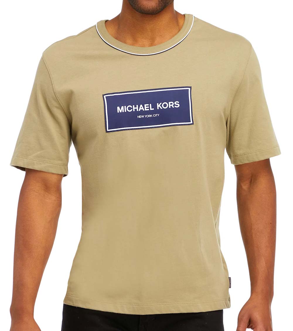 michael kors t shirt olive