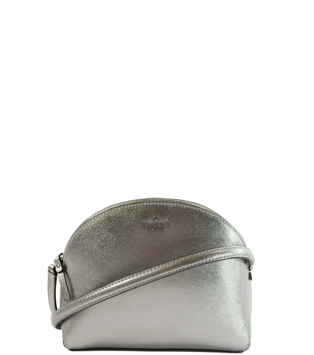 Kate Spade Silver Blossom Hilli Small Crossbody Bag for Women