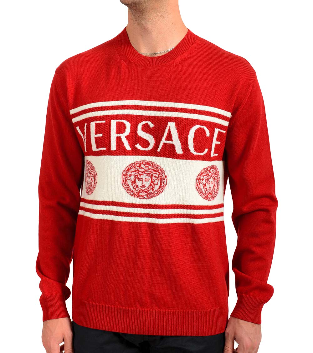 Versace sale sweater red