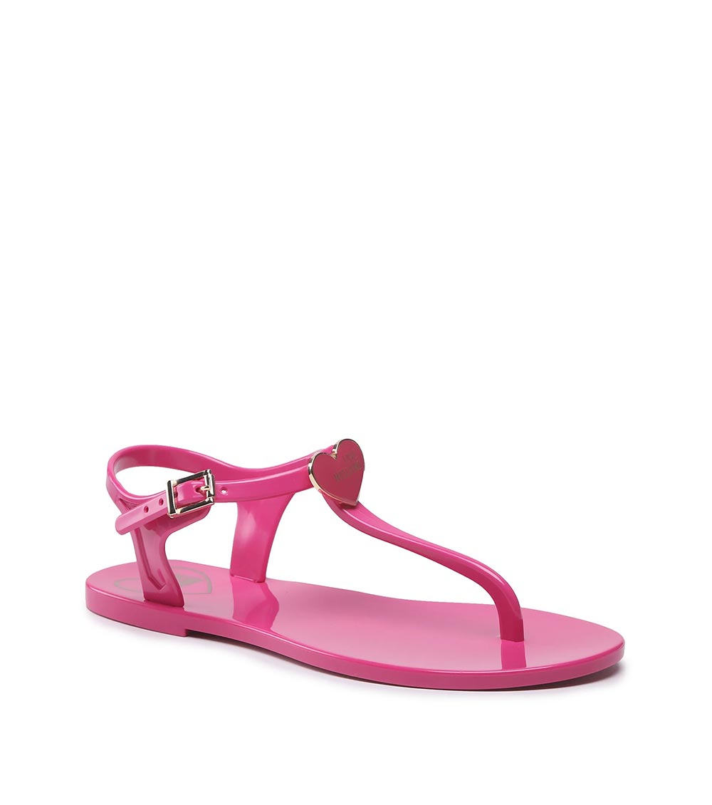 Moschino jelly online sandals