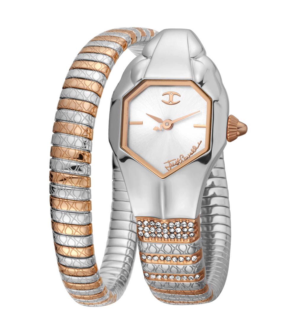 Just Cavalli Golden Signature Watch for Women Online India at Darveys.com