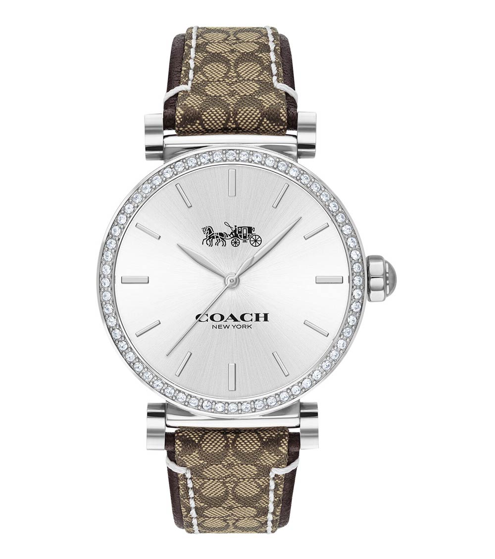 Coach women brown hotsell watch