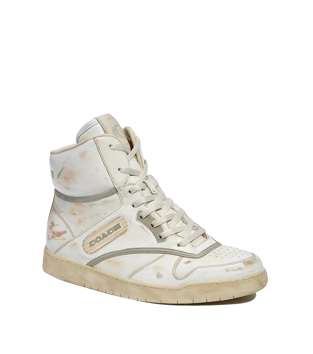 Coach White Lowline Low-top Sneakers In Optic White | ModeSens