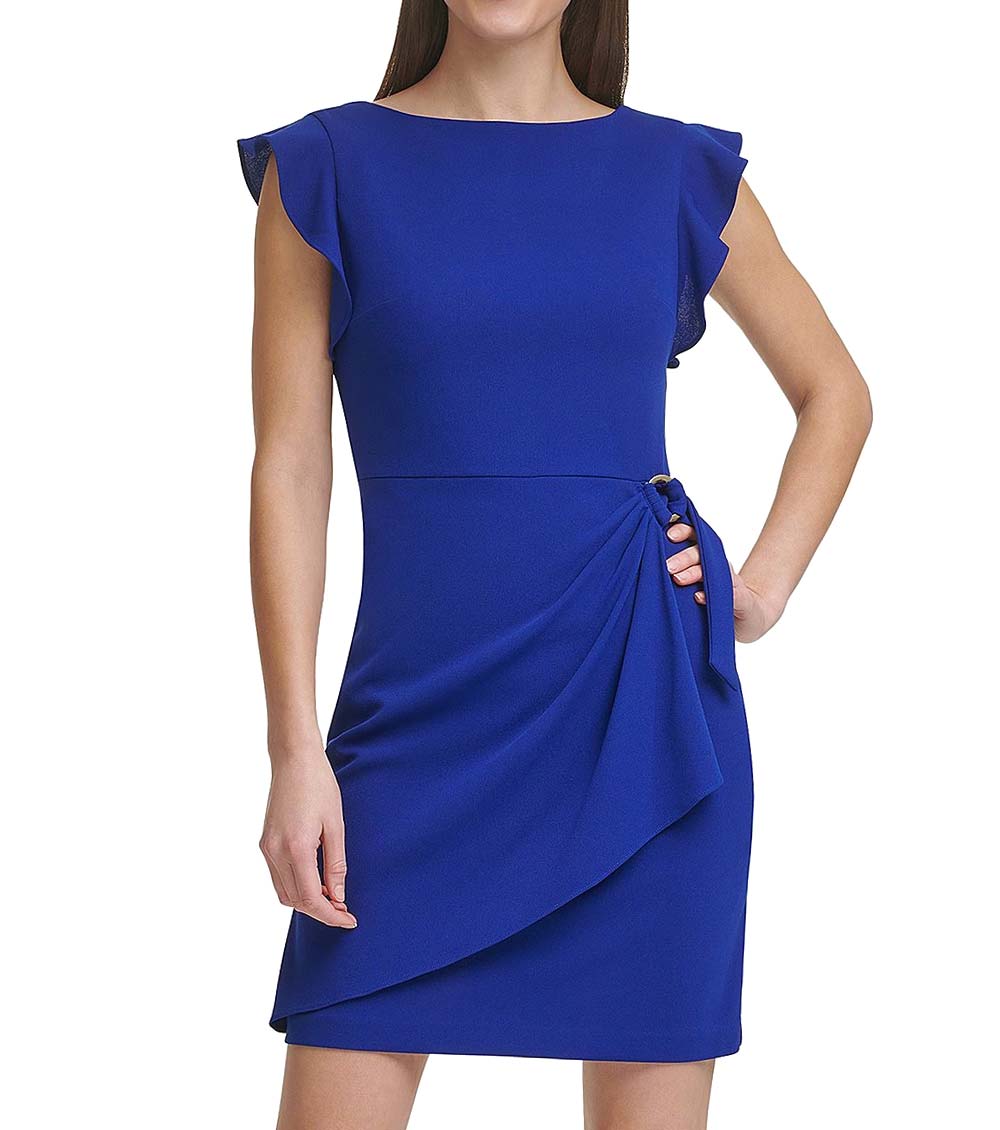 Dkny royal blue dress best sale