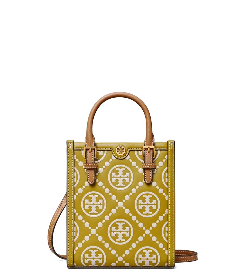 Tory Burch Mustard T Monogram Mini Satchel for Women Online India at  