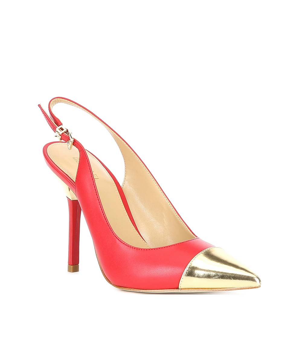 Michael Kors Crimson Kadence Toe Cap Slingback Pumps for Women Online India  at Darveys.com