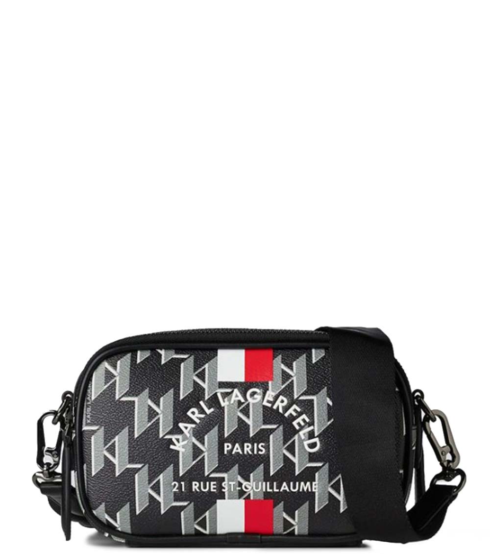 Buy Karl Lagerfeld Men Black Branded Document Bag Online - 727384 | The  Collective