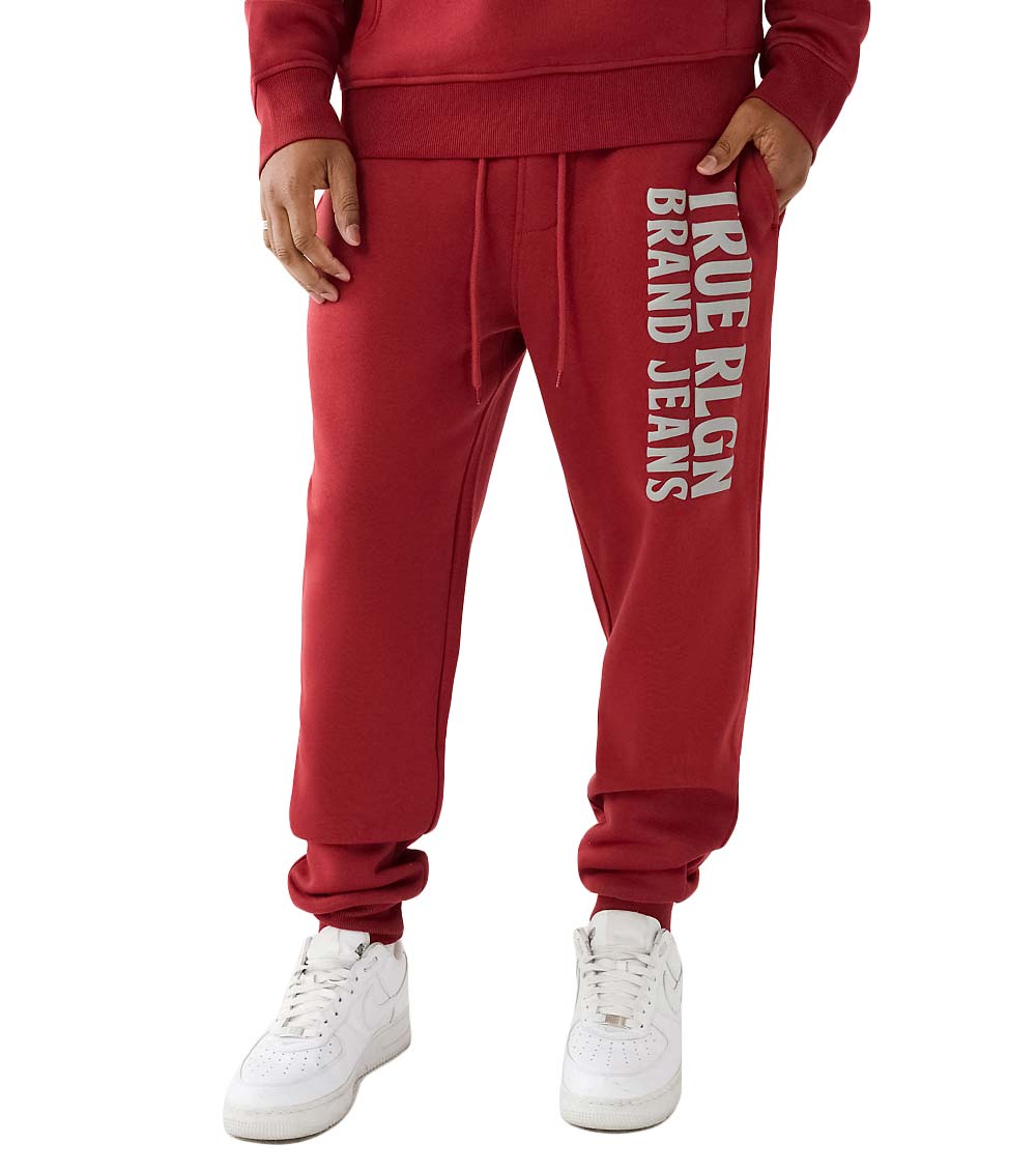 True religion red online joggers