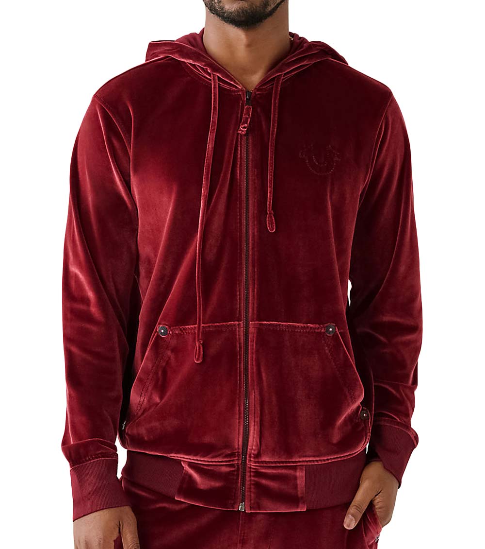 True religion hot sale velvet jacket