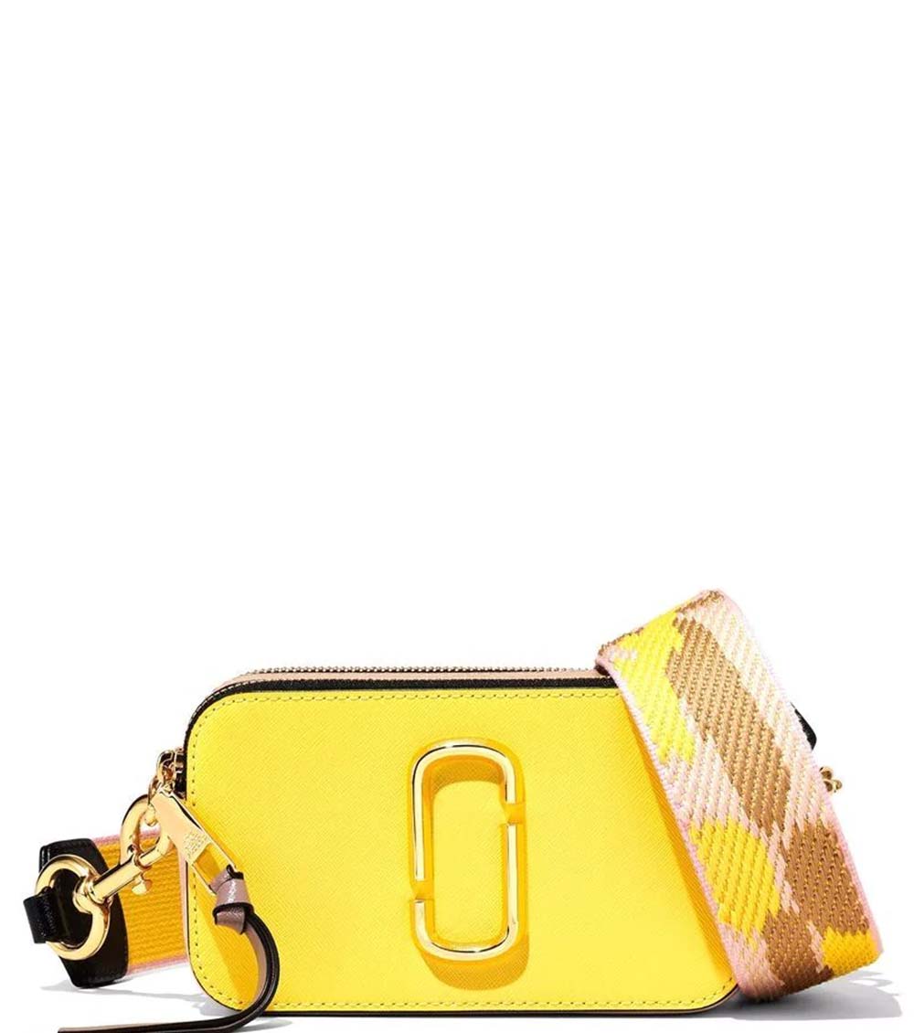 Marc Jacobs The Leather Mini Tote Bag Yellow | Tote