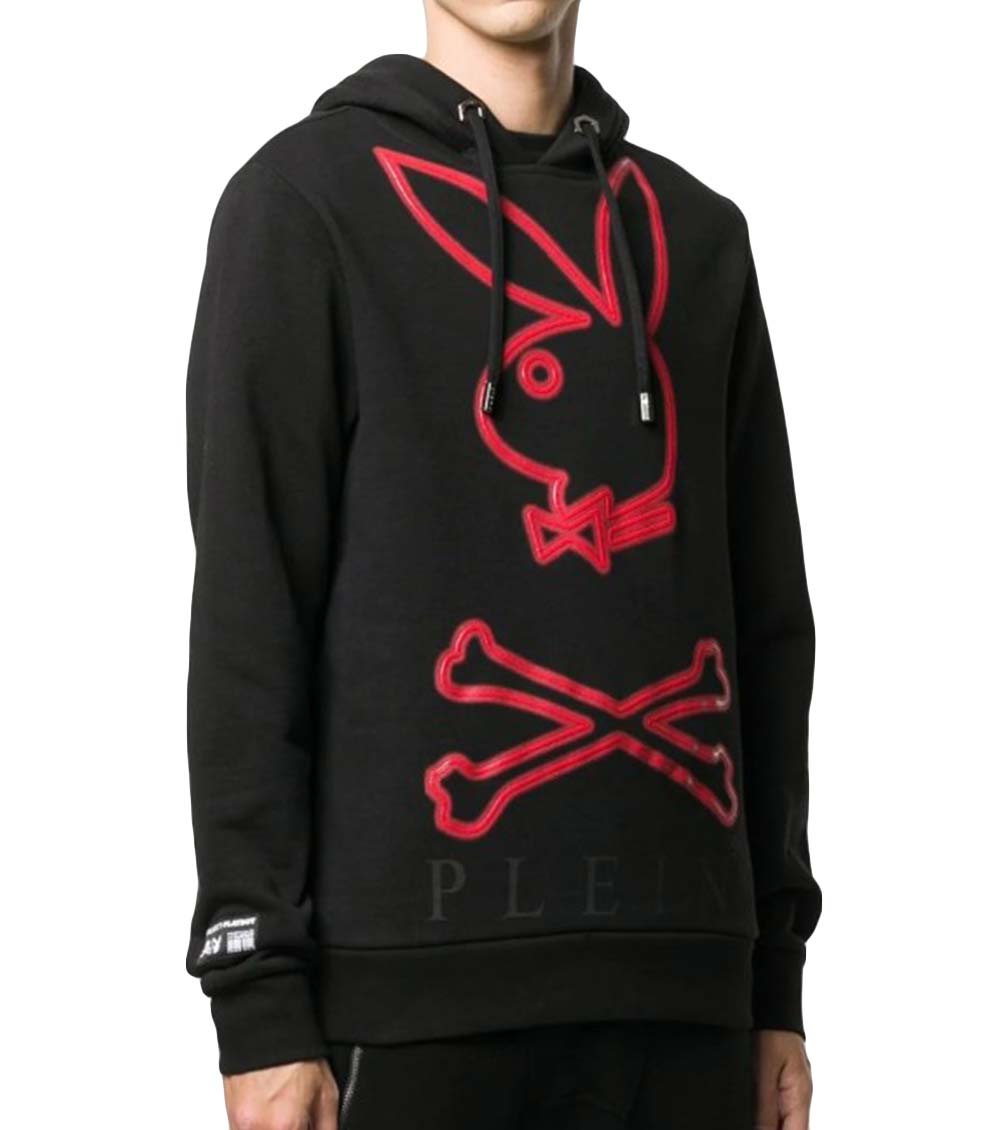 skull bunny hoodie