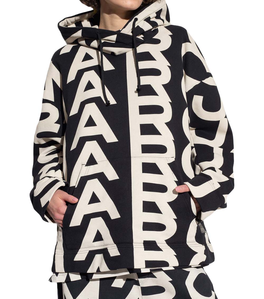 Oversized monogram sweatshirt store