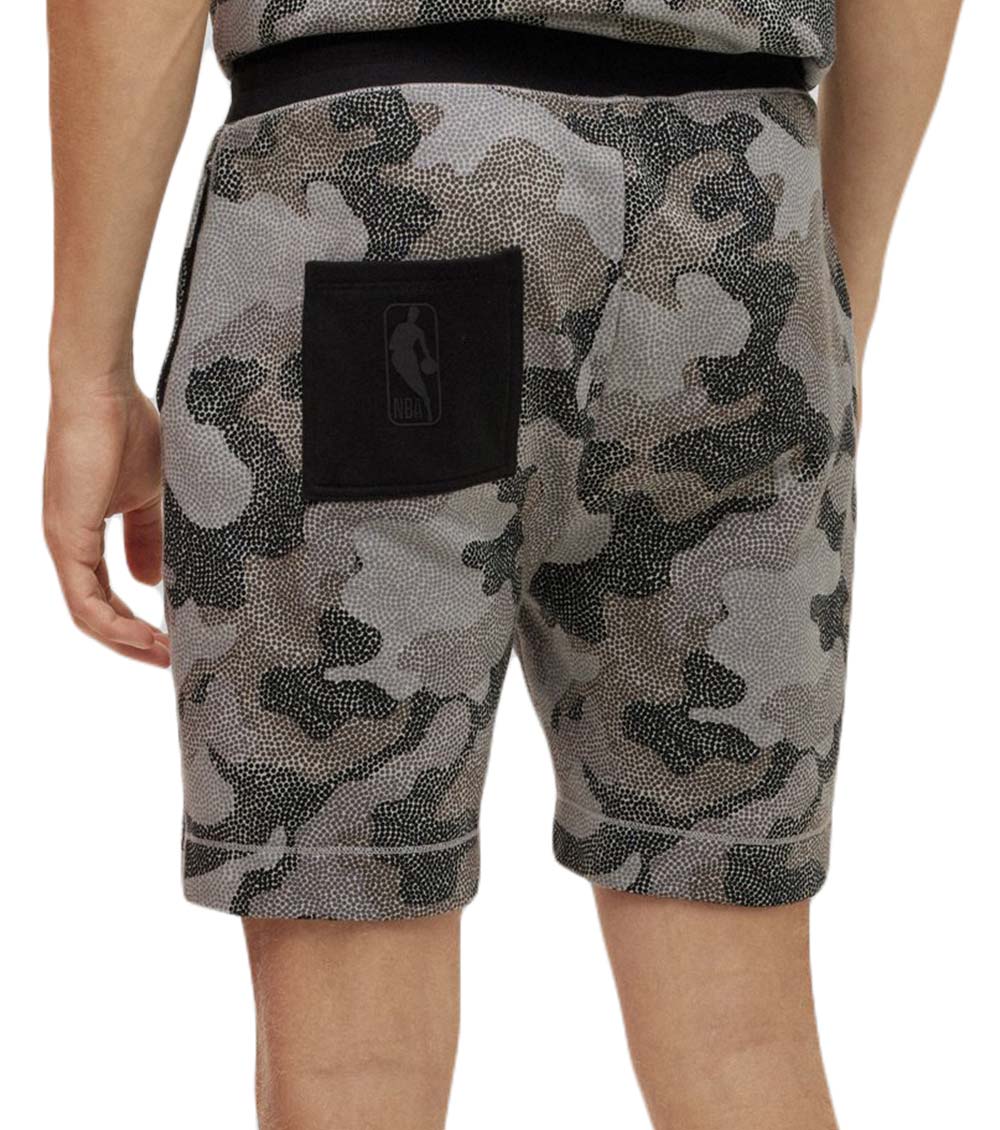 Hugo boss hot sale camo shorts