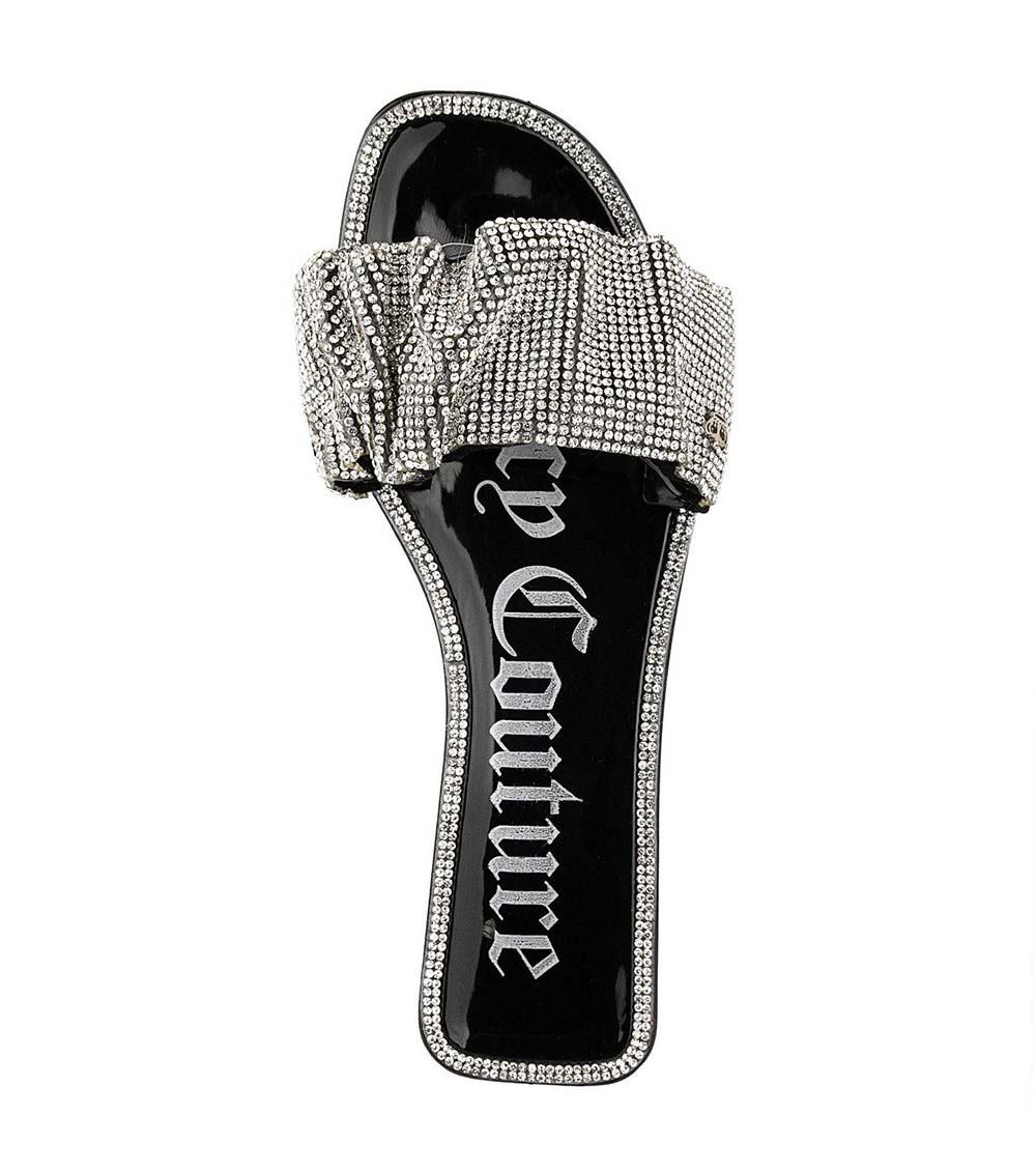 Juicy couture slides sale black