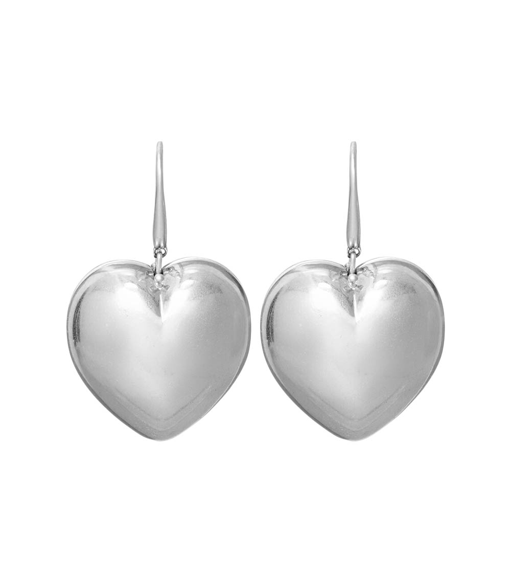 Tory Burch Silver Heart Locket Drop Earrings for Women Online India at Darveys