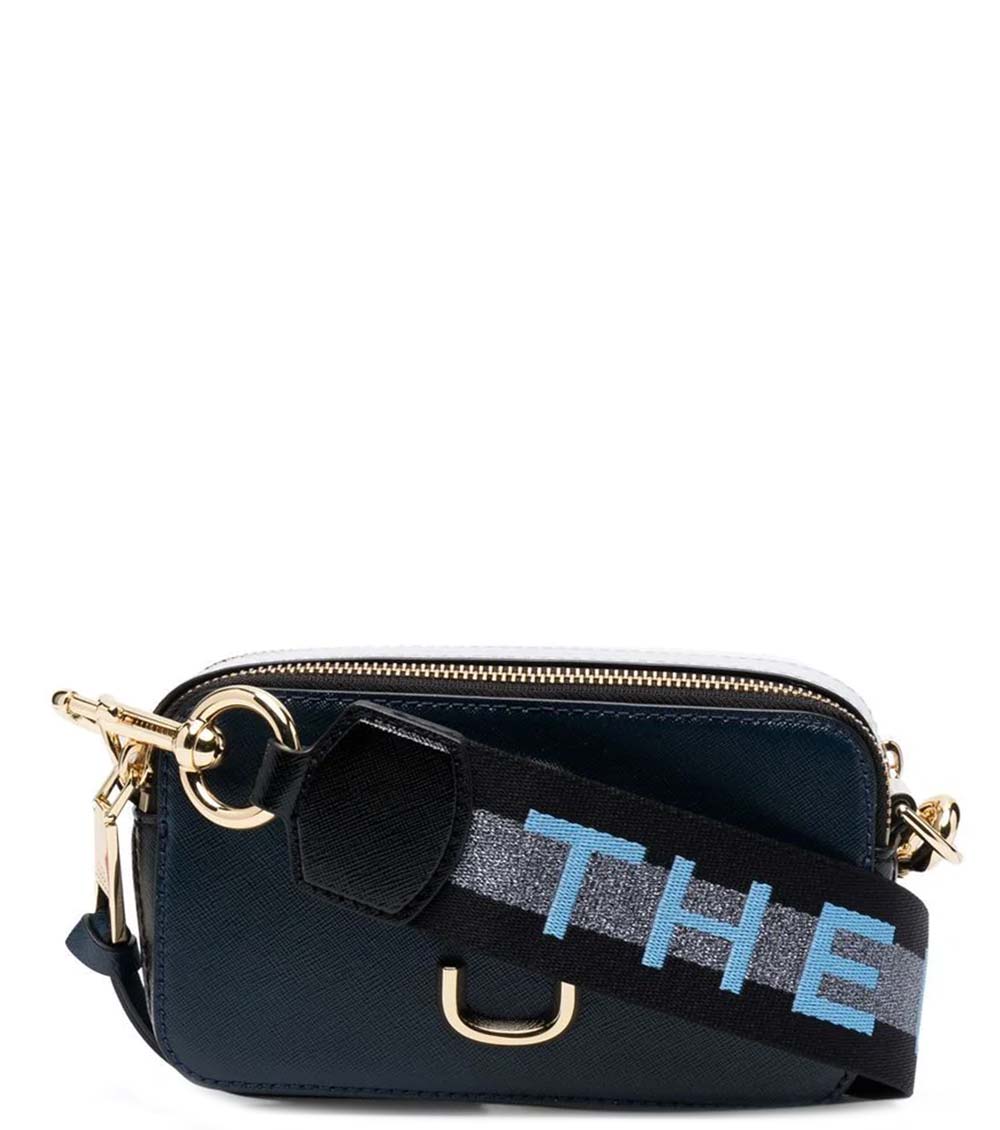Marc Jacobs Navy Blue Snapshot Small Crossbody Bag for Women