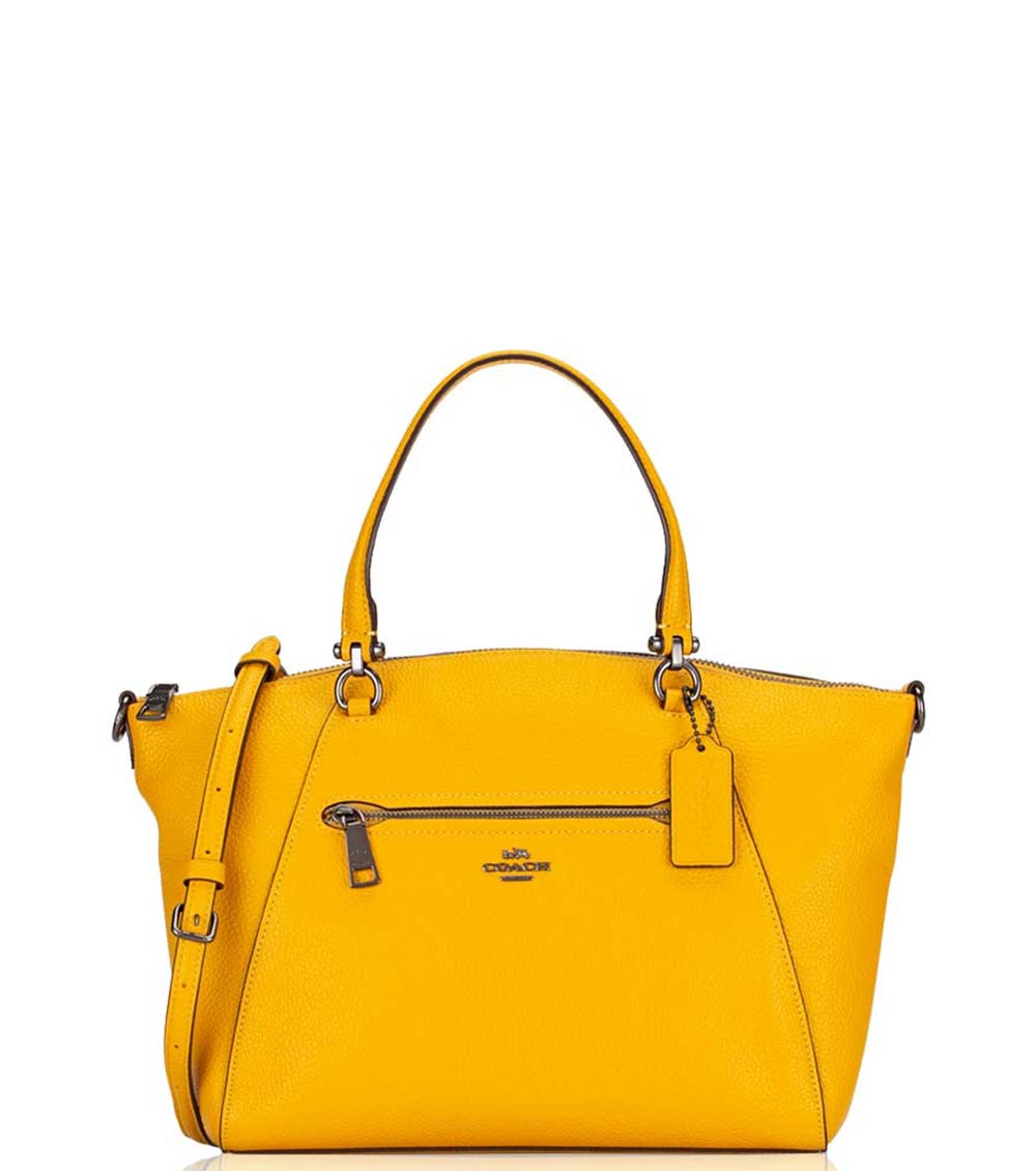 Coach Yellow Prairie Small Satchel for Women Online India at Darveys