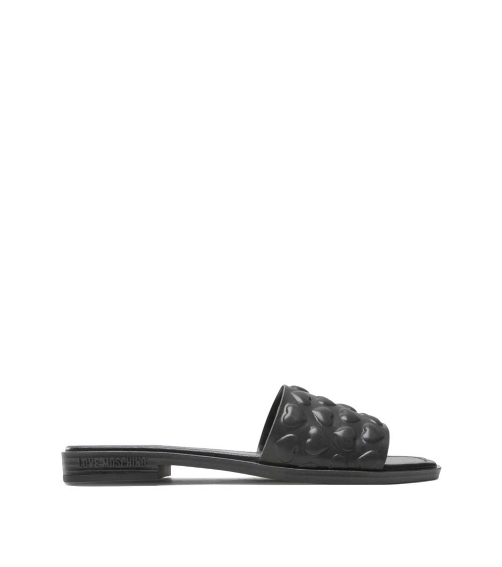 Love moschino slide online sandals