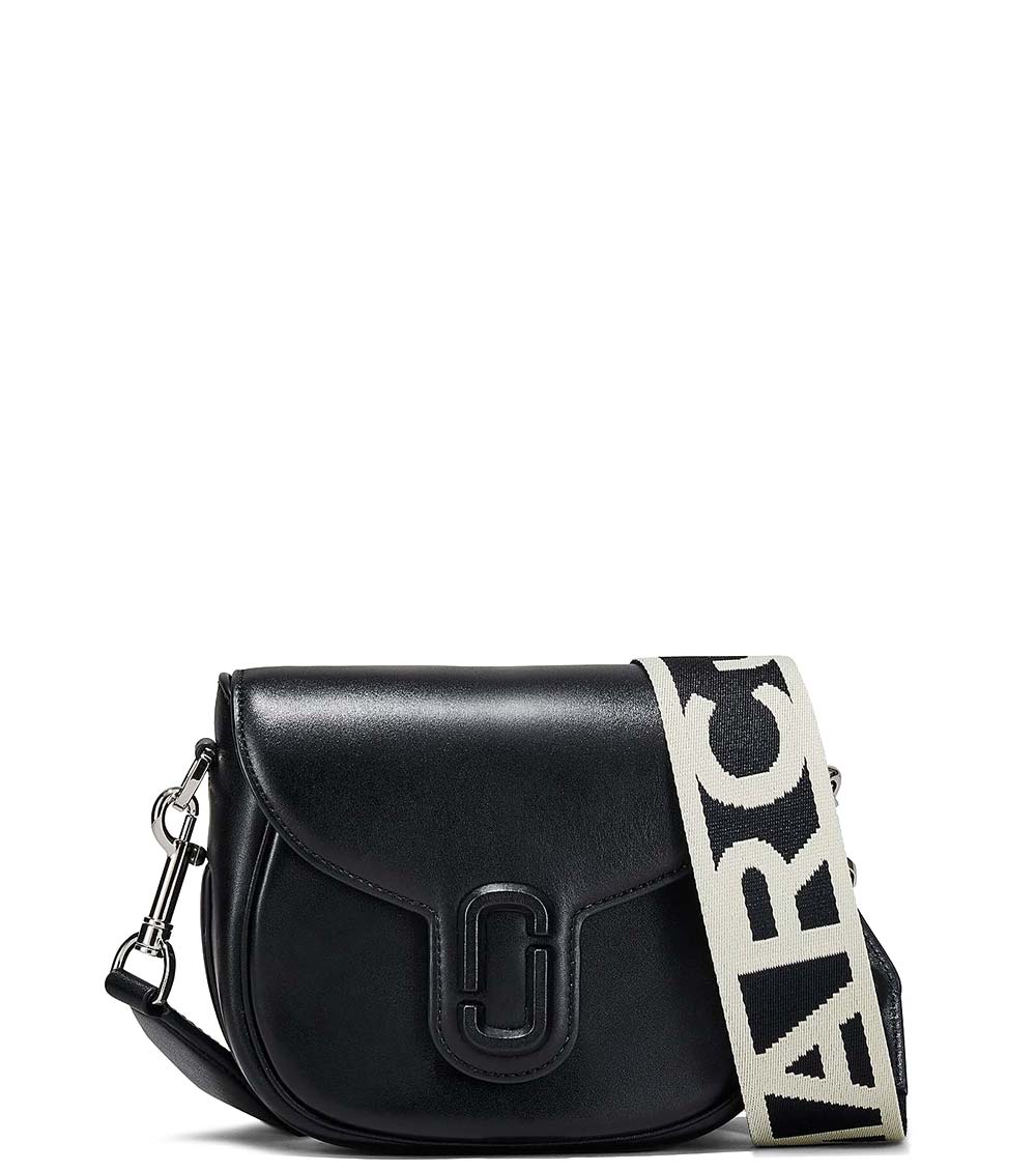 Marc Jacobs Black J Saddle Small Crossbody Bag for Women Online