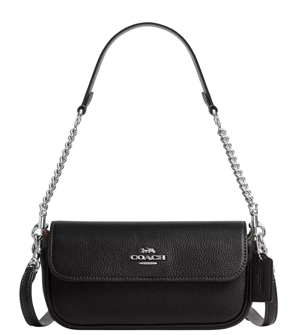 ●RAIVE● Hailey Small Shoulder Coach Black Hailey Flap Small Shoulder Bag for Women Online