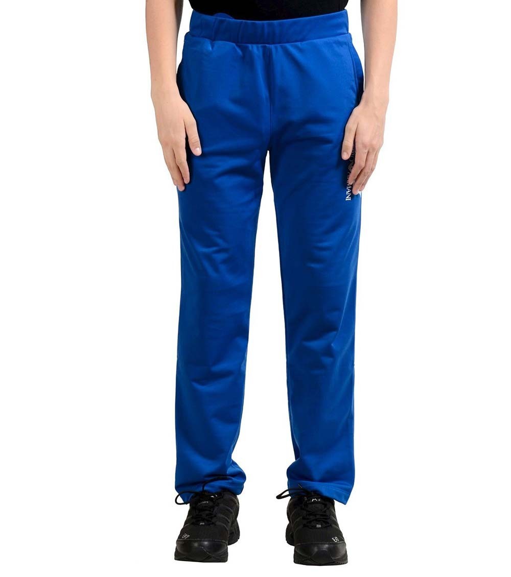 Emporio Armani Blue Track Sweat Pants for Men Online India at 