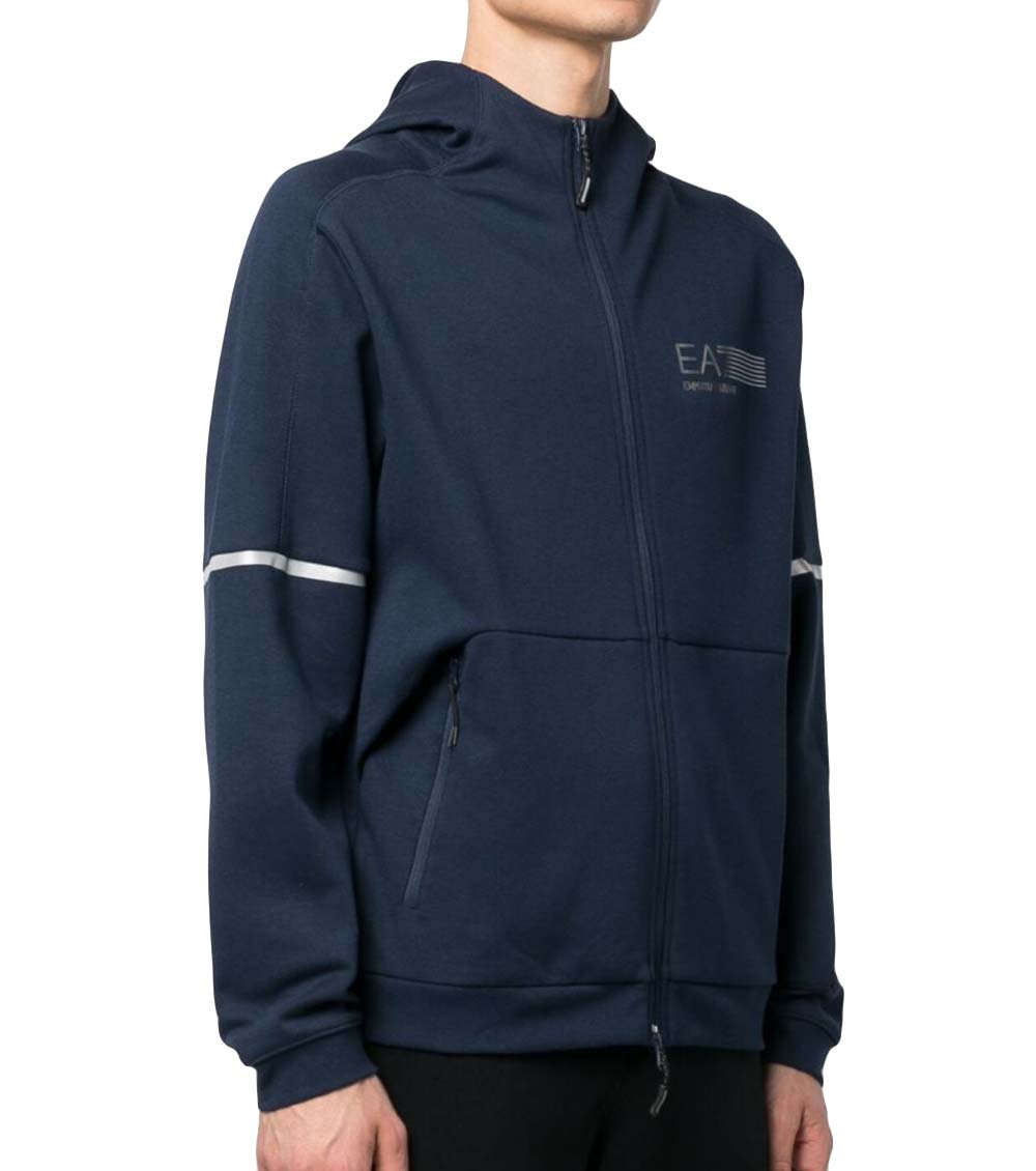 Armani navy hoodie new arrivals