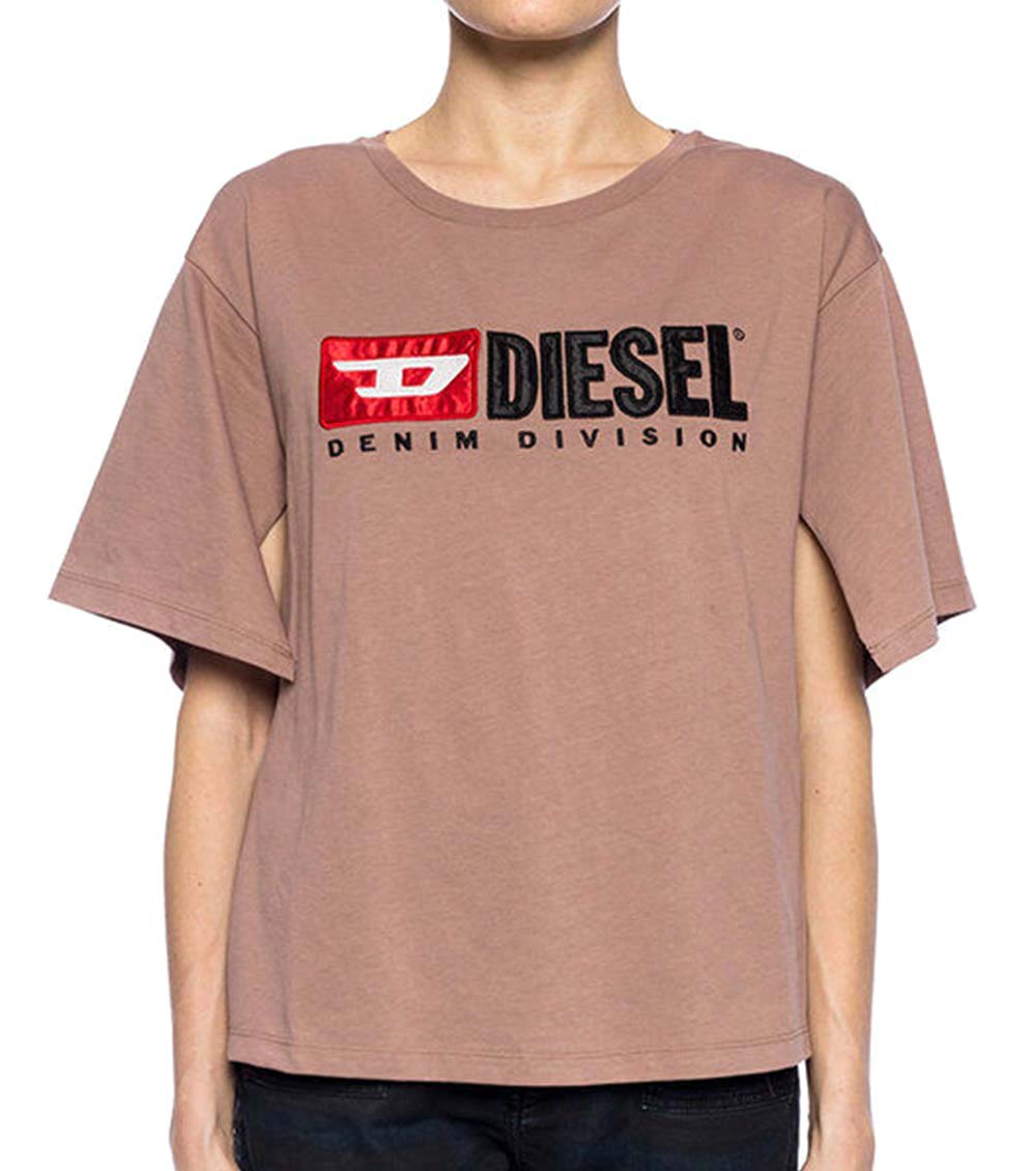 Women's Backless Denim Crop Top by Diesel | Coltorti Boutique