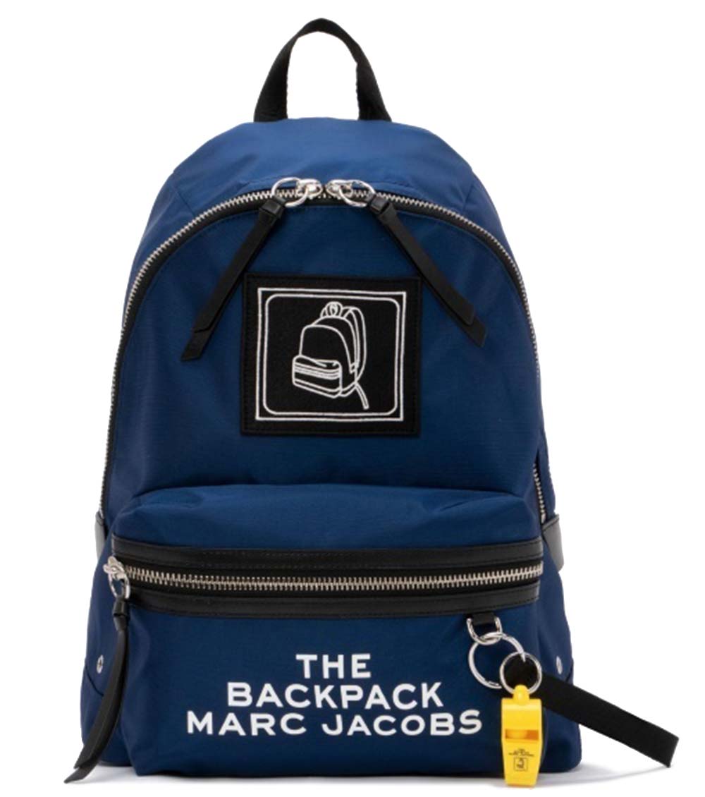 Marc jacobs blue backpack hot sale