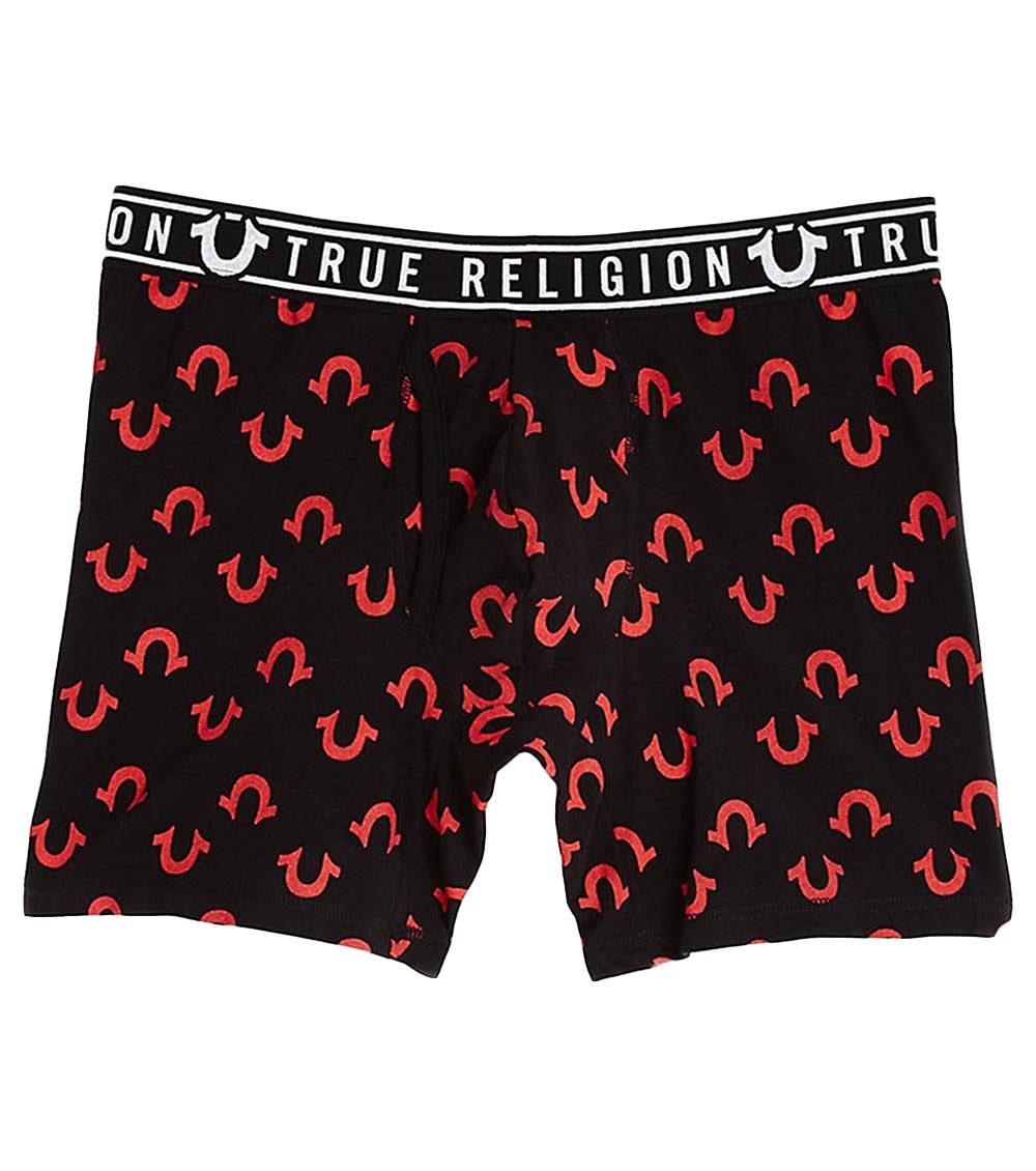 True Religion Black Logo Boxer Brief Underwear for Men Online India at