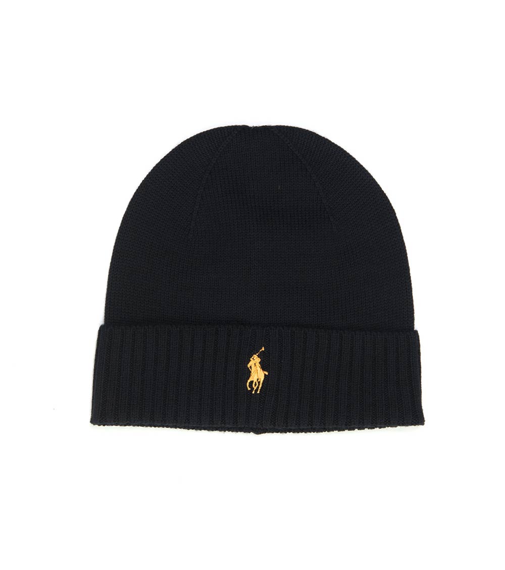 Black and clearance yellow polo hat