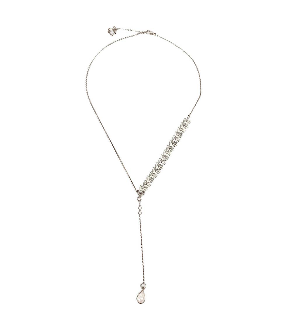 Shop Coach Interlocking Open Circle Pearl Pendant Necklace (CO233) by  w.Dahlia | BUYMA