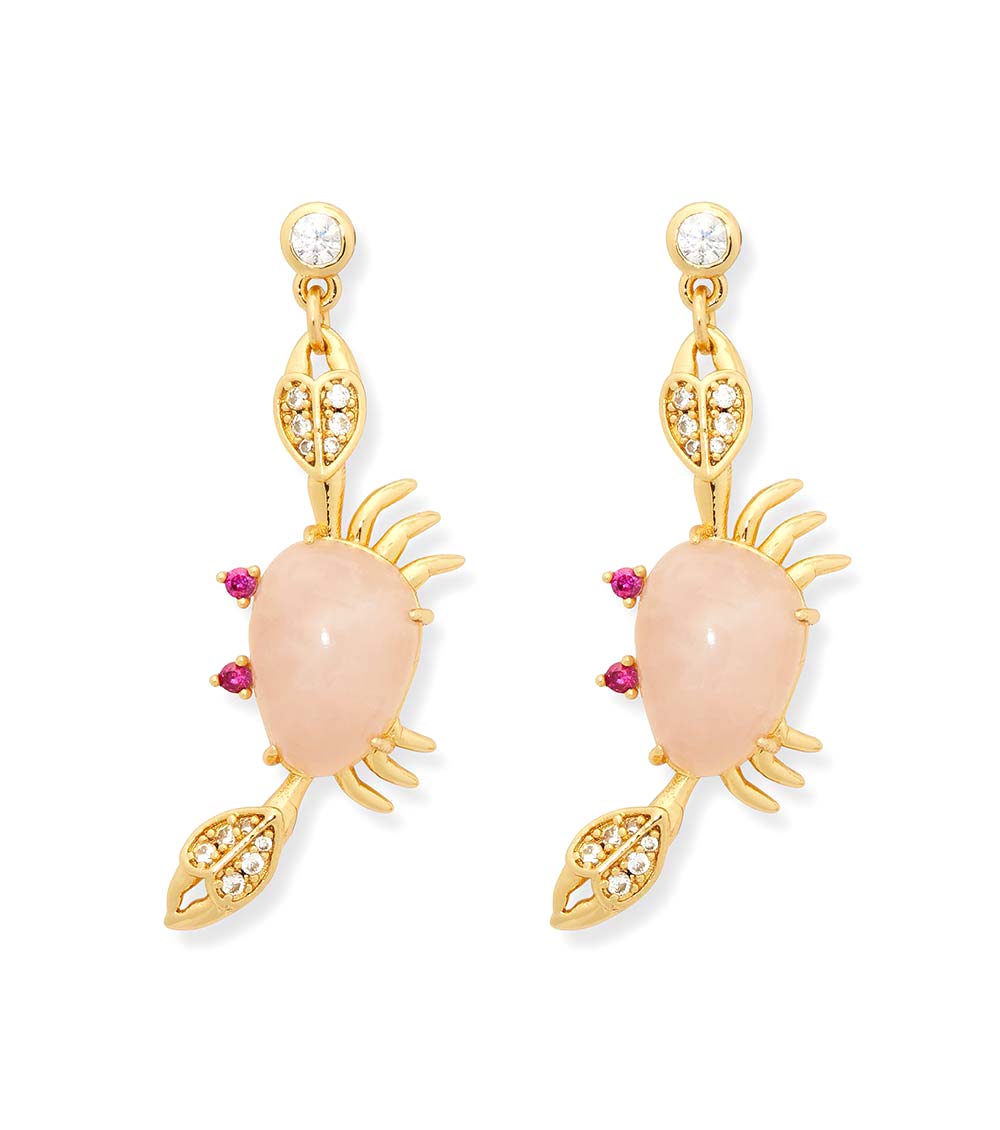 Kate Spade Golden Crab Drop Earrings for Women Online India at 