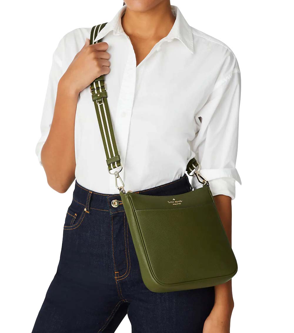 Kate Spade Women Enchanted Green Rosie Small Crossbody Bag, Onesize| Luxury Crossbody Bags for Women | Darveys