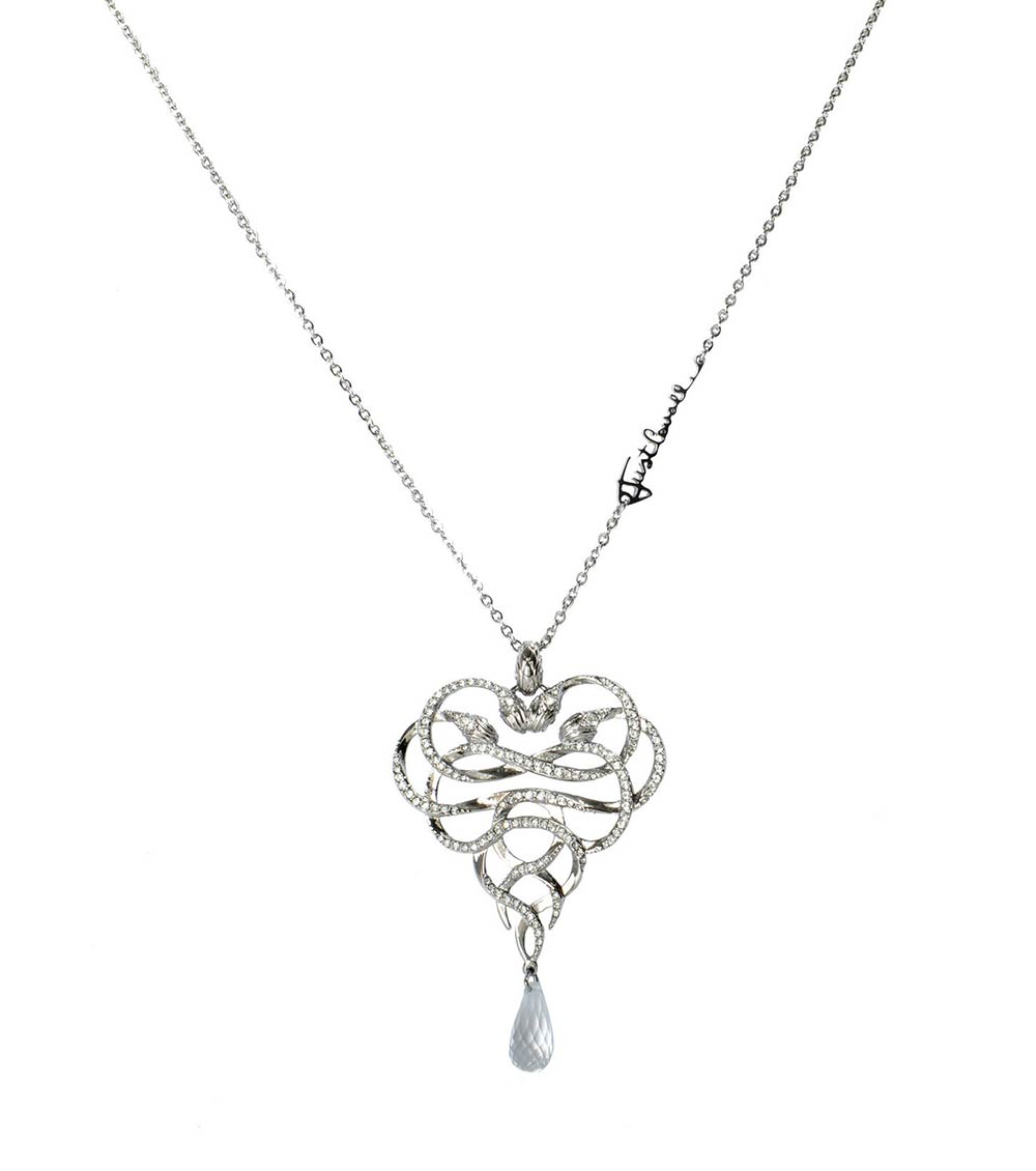 Ancient Silver Snake Necklace - Miche McClendon