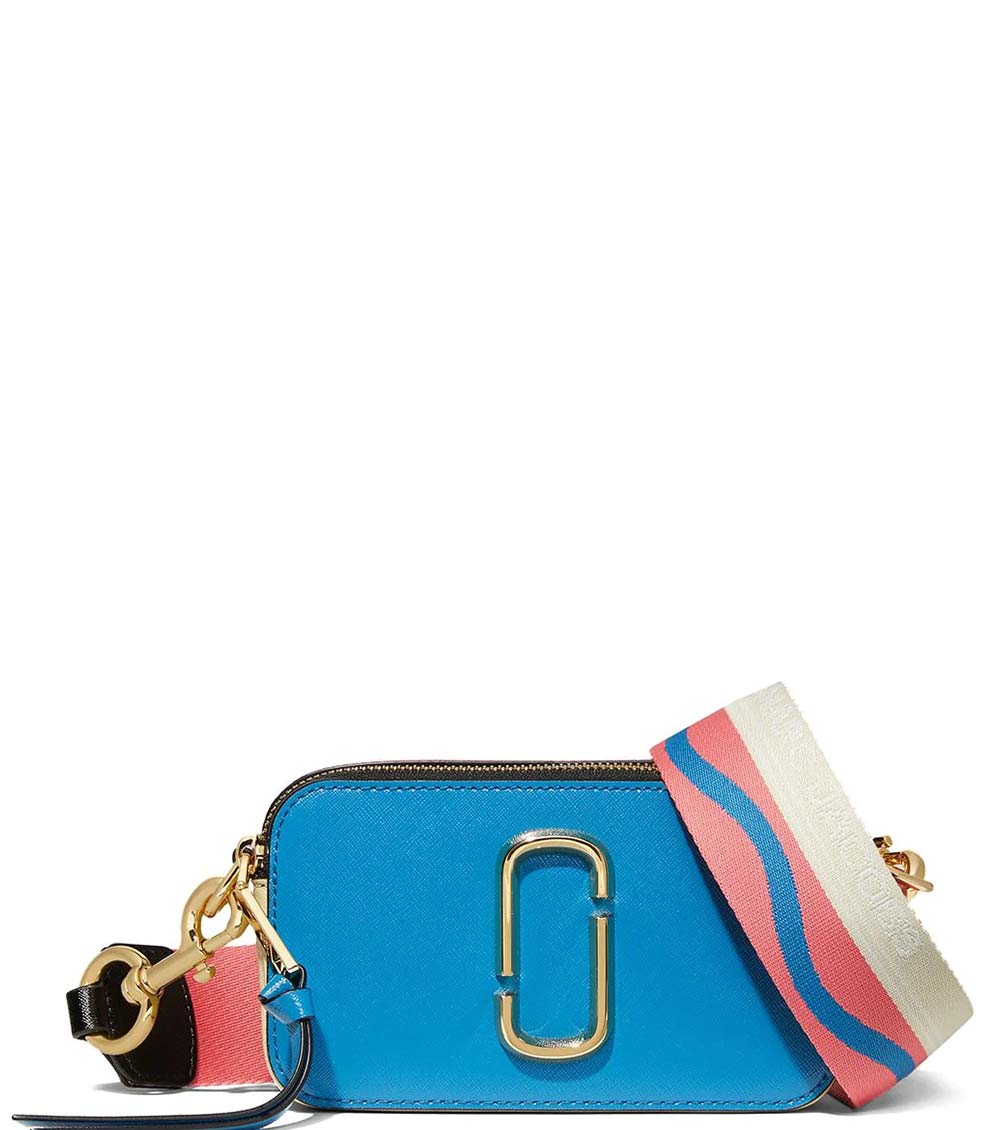 Marc Jacobs Blue & Pink 'The Snapshot' Bag