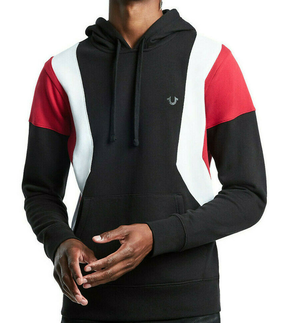 True religion 2025 color block hoodie