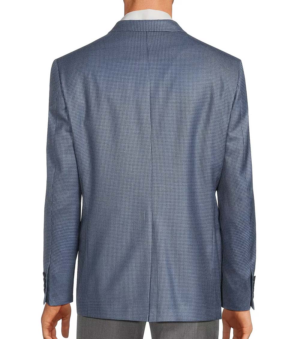 Ralph lauren blue plaid sport coat clearance