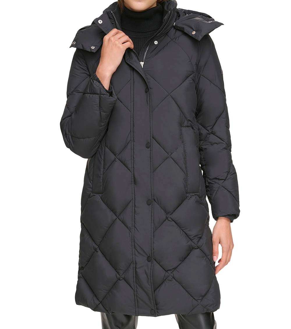 Dkny black sales jacket womens