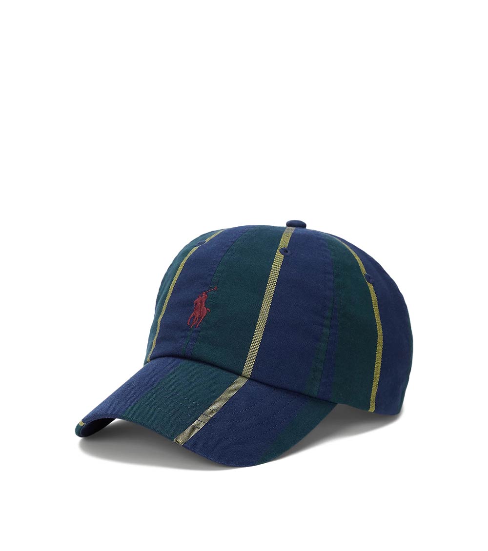 Ralph Lauren Multicolor Striped Oxford Ball Cap for Men Online India at  Darveys.com