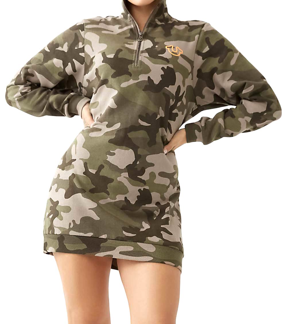 True Religion Camo Print Sweatshirt 