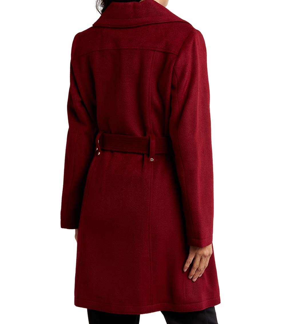 Michael Kors Cherry Belted Trench Coat for Women Online India at Darveys