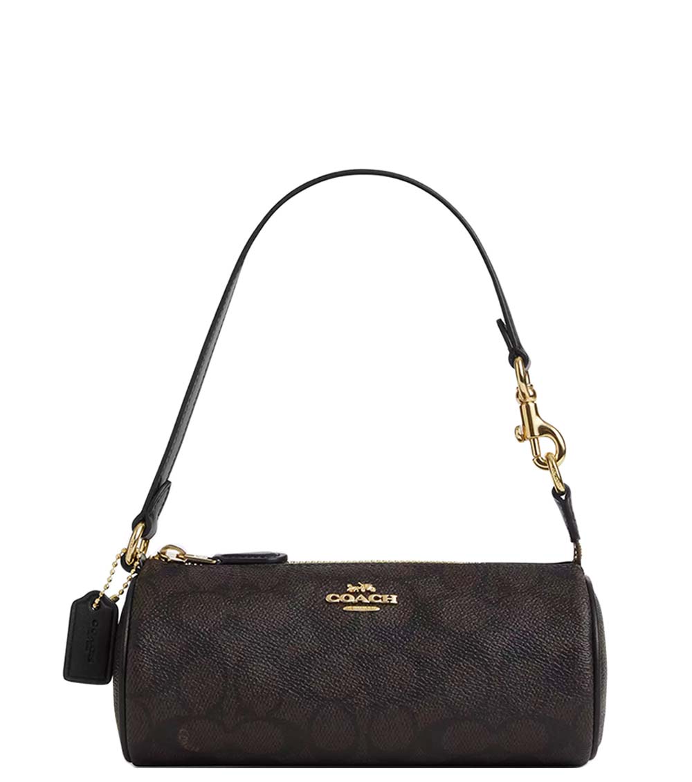 Coach Dark Brown Nolita Barrel Mini Shoulder Bag for Women Online  