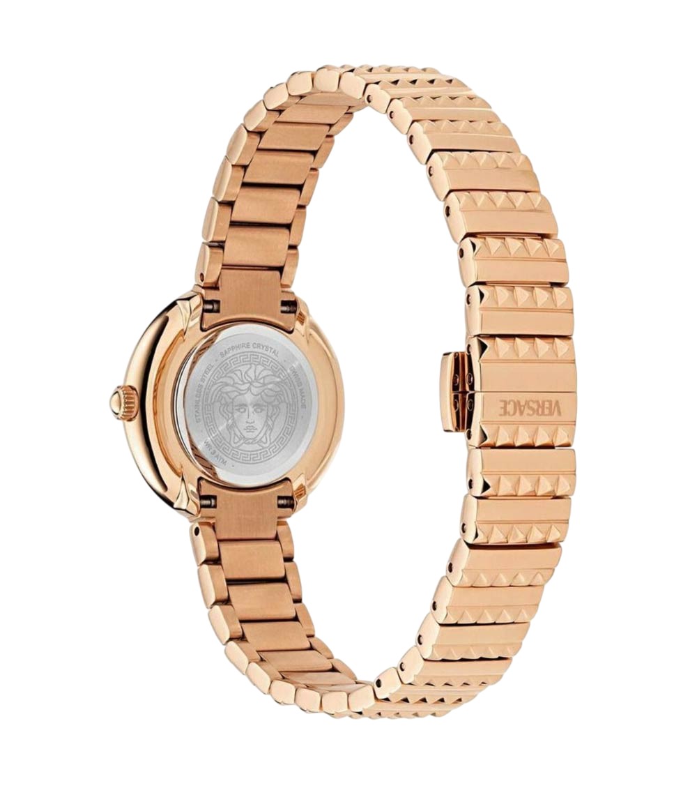 Versace Greca Goddess Petite Bracelet Watch Rose Gold Womens display picture 3