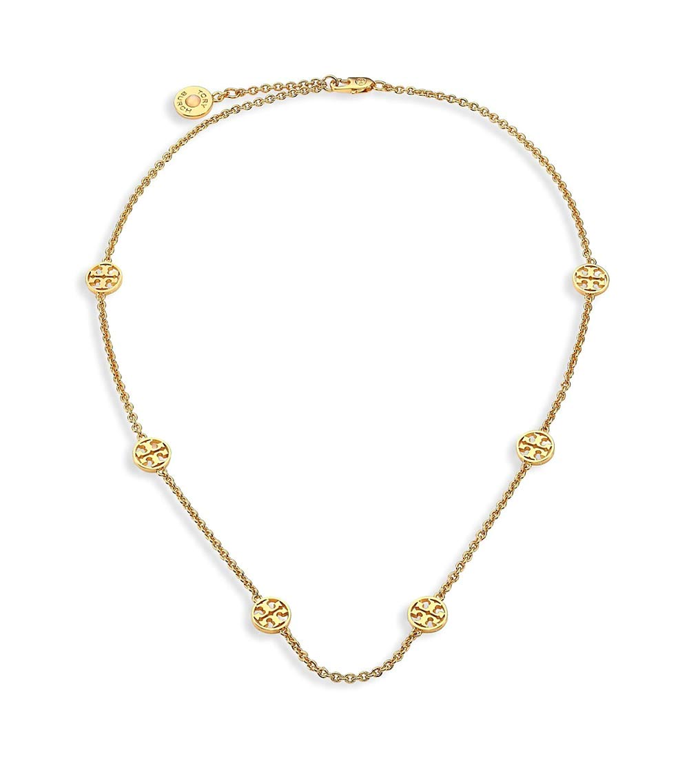 Tory Burch Golden Logo Station Necklace for Women Online India at  