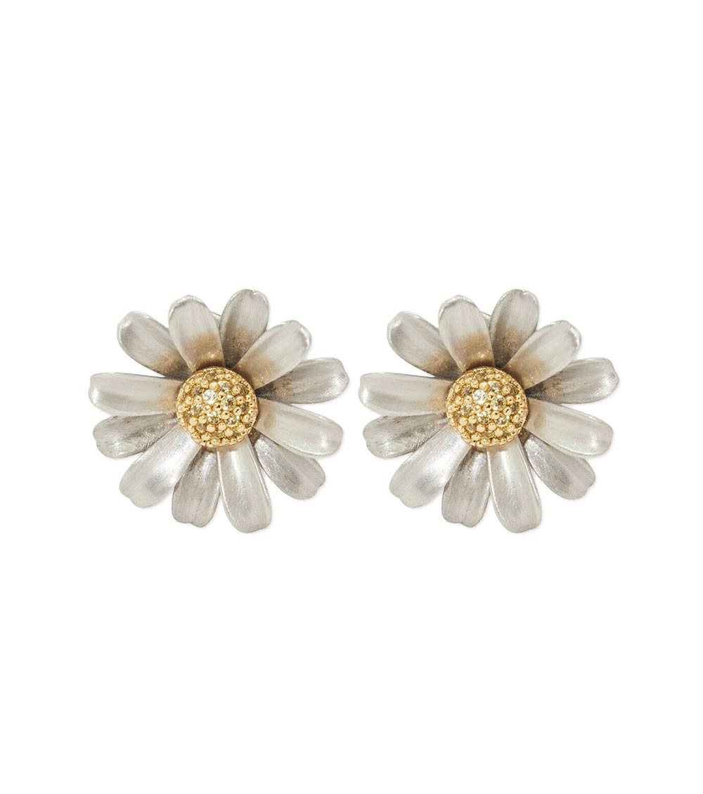 Kate Spade Silver Bloom Flower Earrings for Women Online India at  