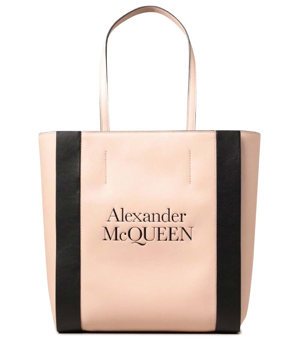 Alexander McQueen Light Pink Shopper Large Tote for Women Online India at Darveys